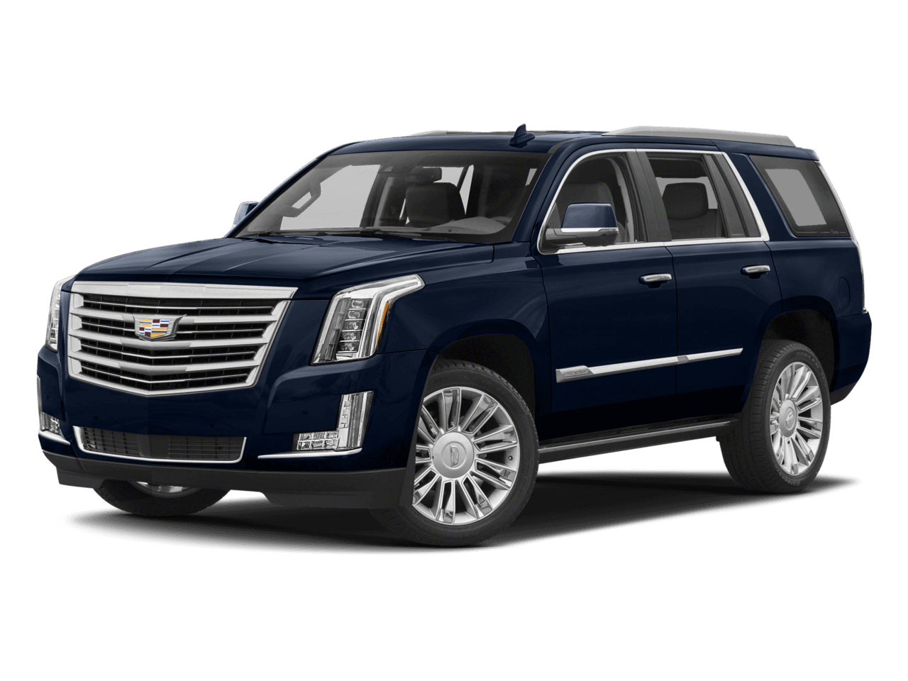 2018 Cadillac Escalade Platinum - Front 3/4, facing to the left