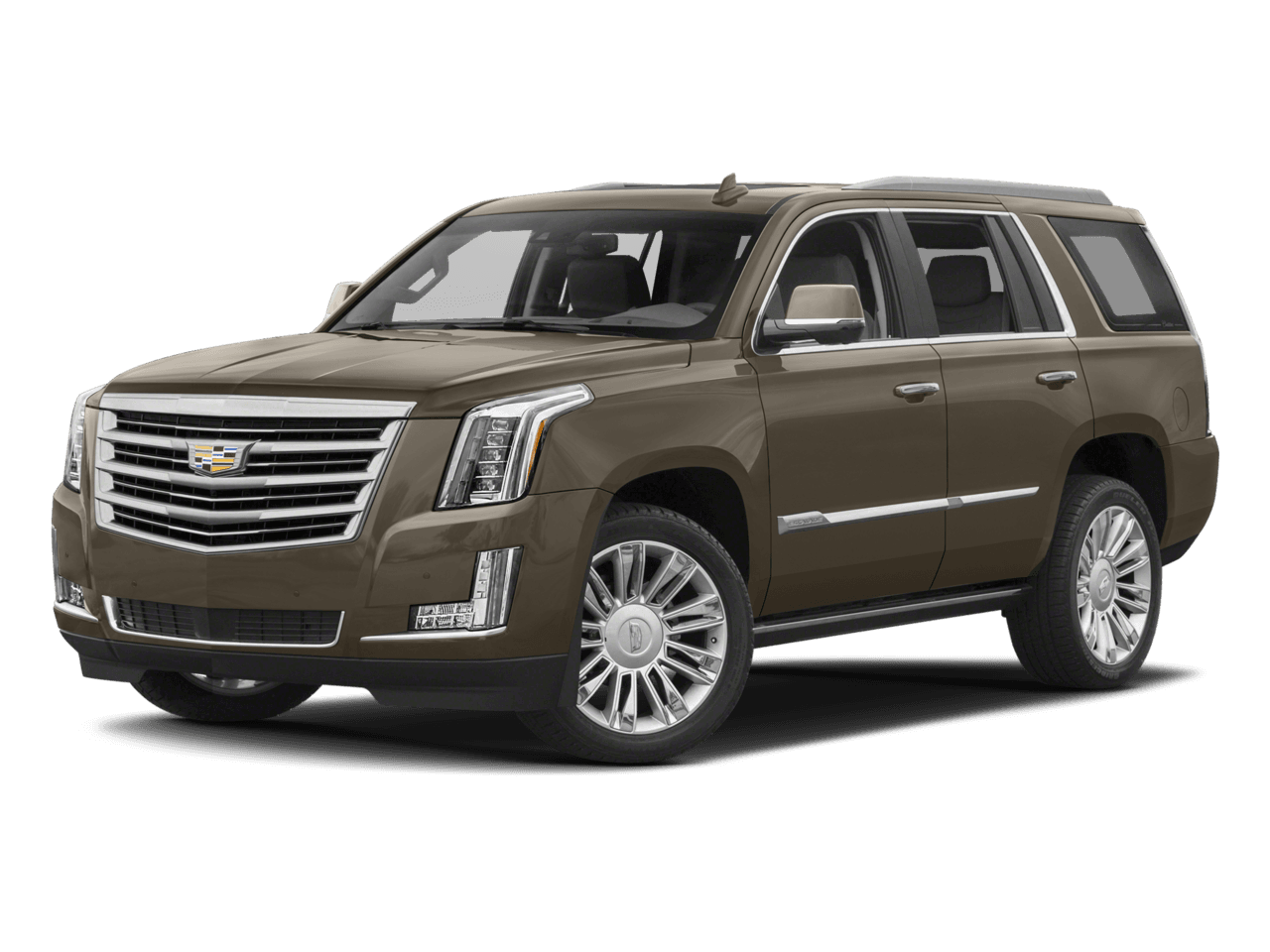 2018 Cadillac Escalade Platinum - Front 3/4, facing to the left