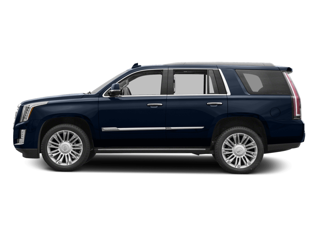 2018 Cadillac Escalade Platinum - Profile, facing to the left