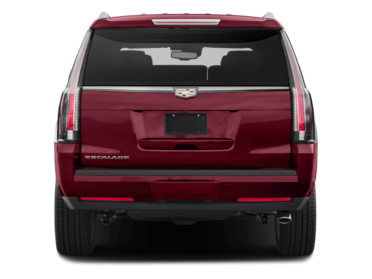 2018 Cadillac Escalade Platinum - Rear (full)