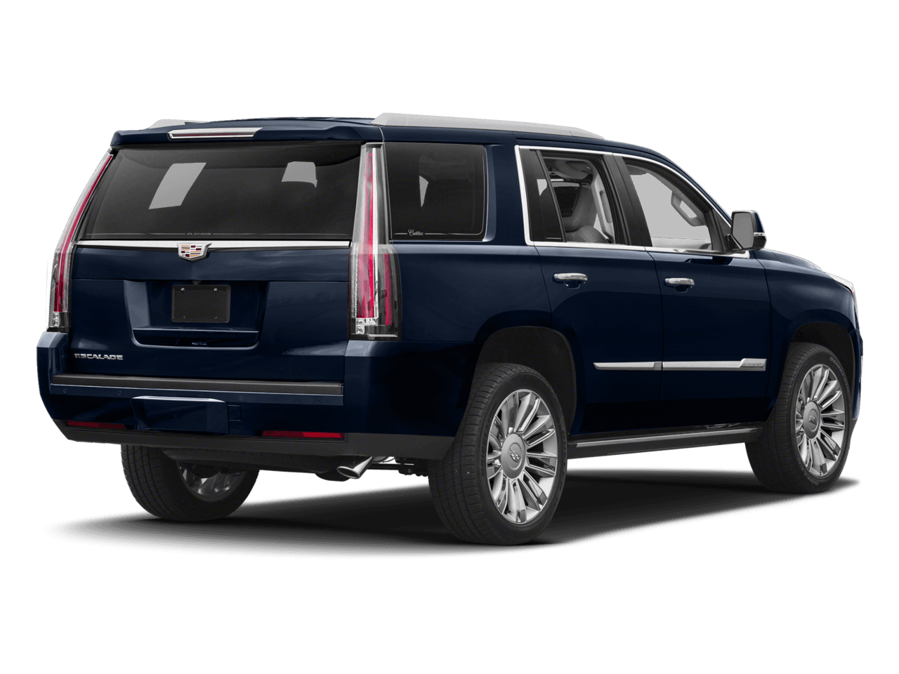 2018 Cadillac Escalade Platinum - Rear 3/4, facing to the right