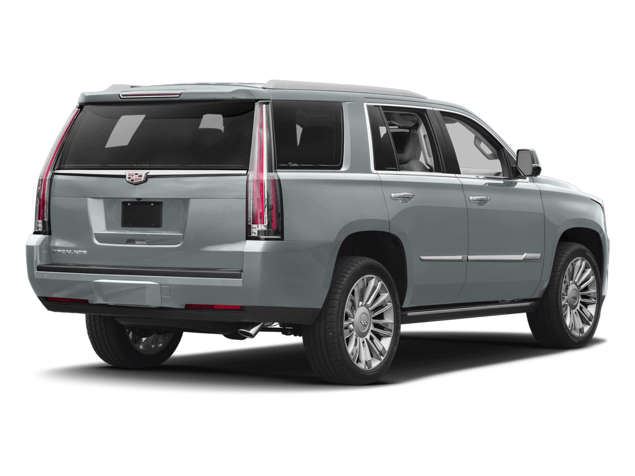 2018 Cadillac Escalade Platinum - Rear 3/4, facing to the right