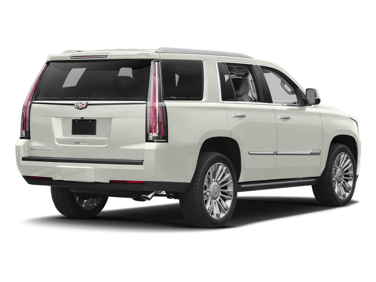 2018 Cadillac Escalade Platinum - Rear 3/4, facing to the right