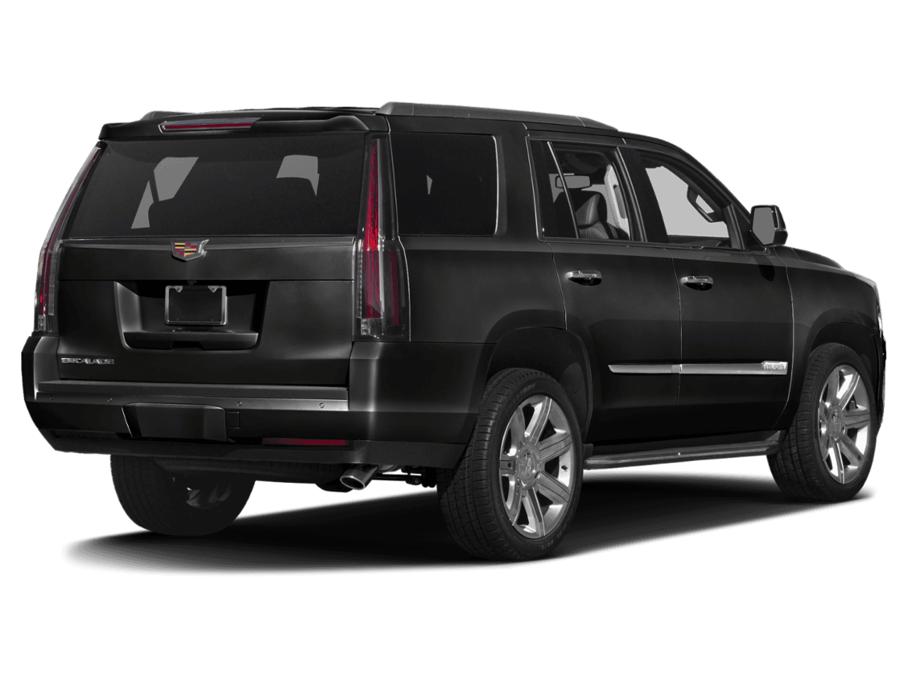 2018 Cadillac Escalade Luxury - Rear 3/4, facing to the right