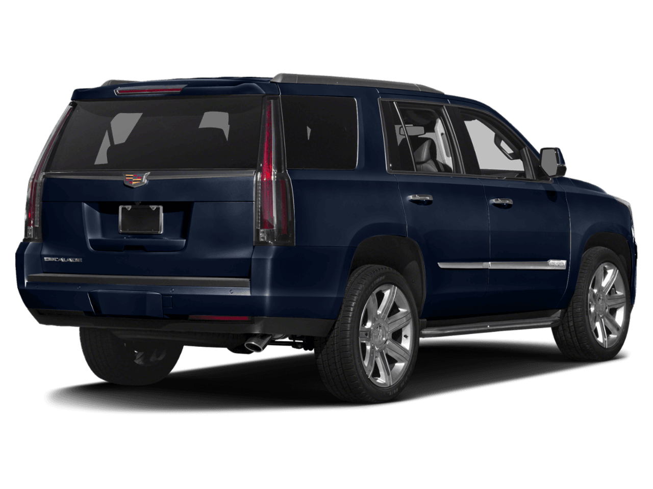 2018 Cadillac Escalade Luxury - Rear 3/4, facing to the right