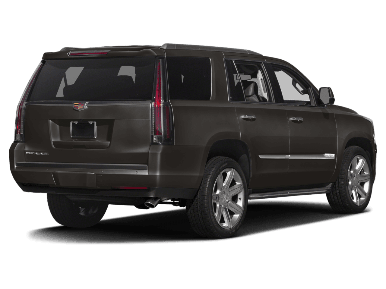 2018 Cadillac Escalade Luxury - Rear 3/4, facing to the right