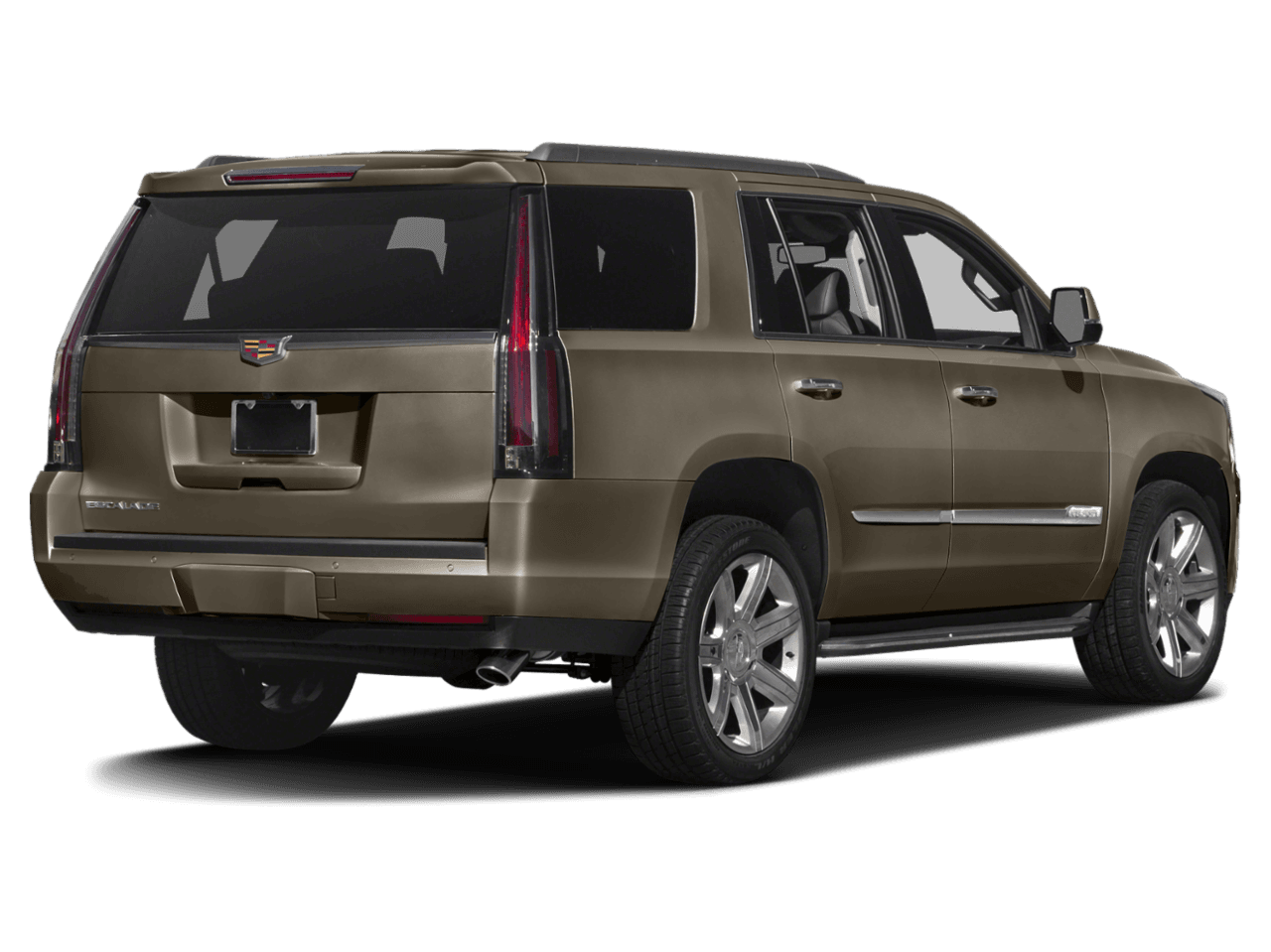 2018 Cadillac Escalade Luxury - Rear 3/4, facing to the right