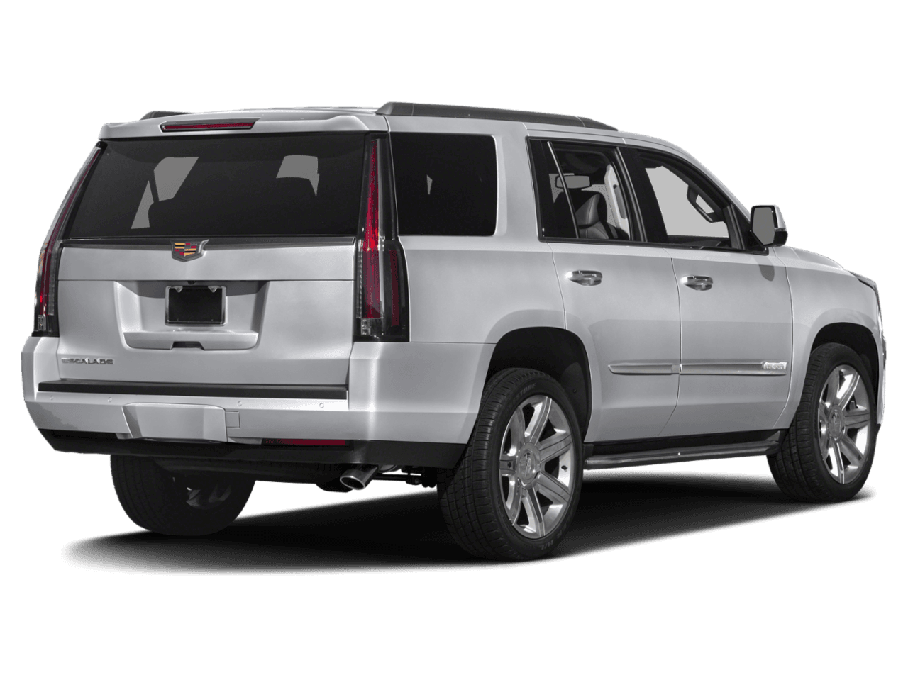 2018 Cadillac Escalade Luxury - Rear 3/4, facing to the right