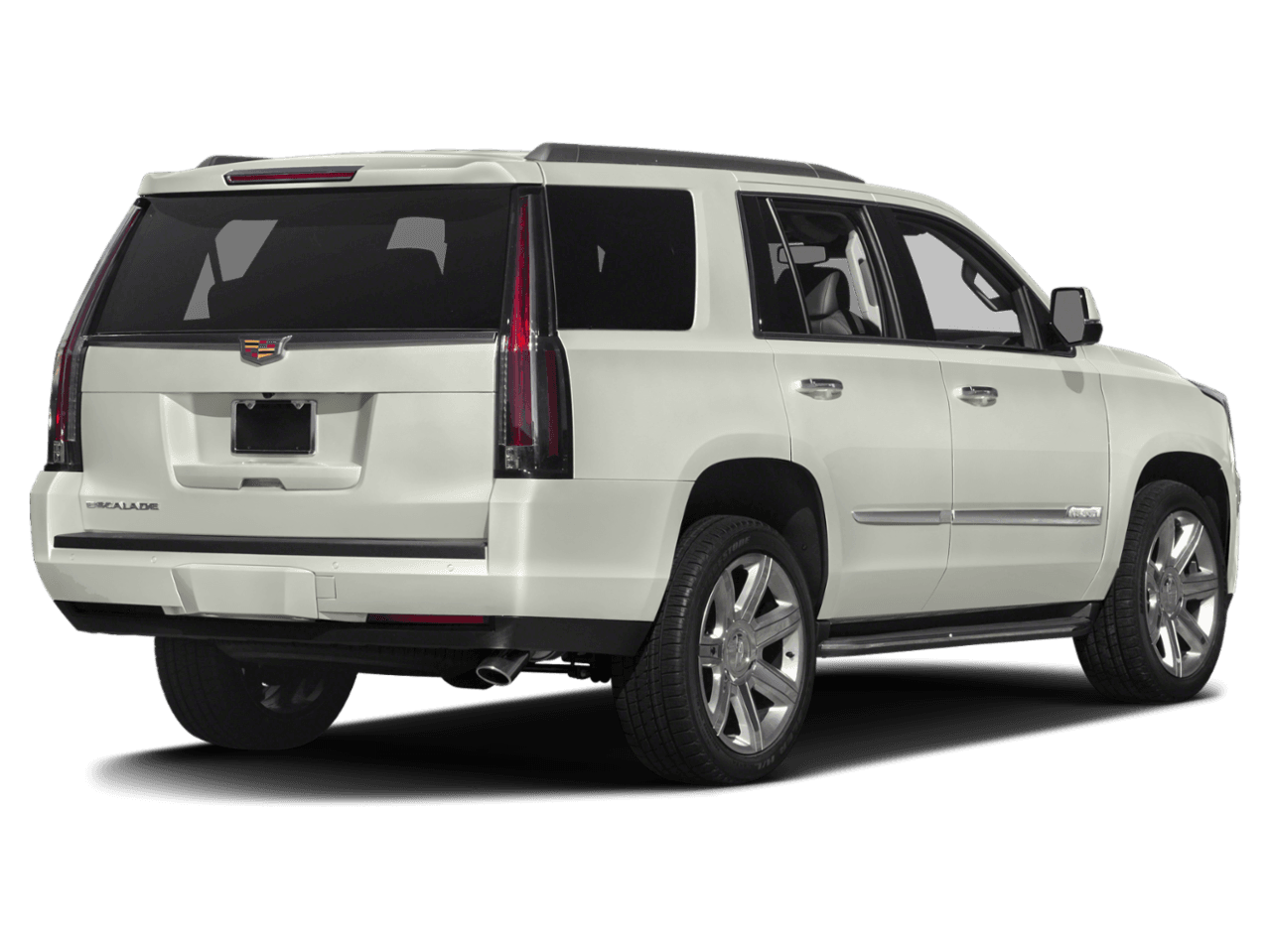 2018 Cadillac Escalade Luxury - Rear 3/4, facing to the right