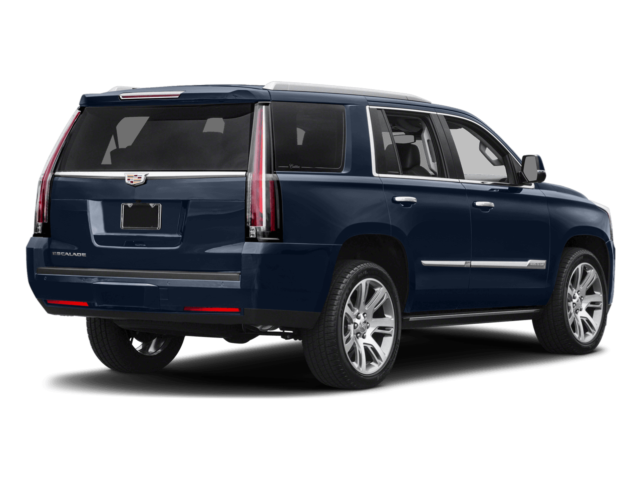 2018 Cadillac Escalade Premium Luxury - Rear 3/4, facing to the right