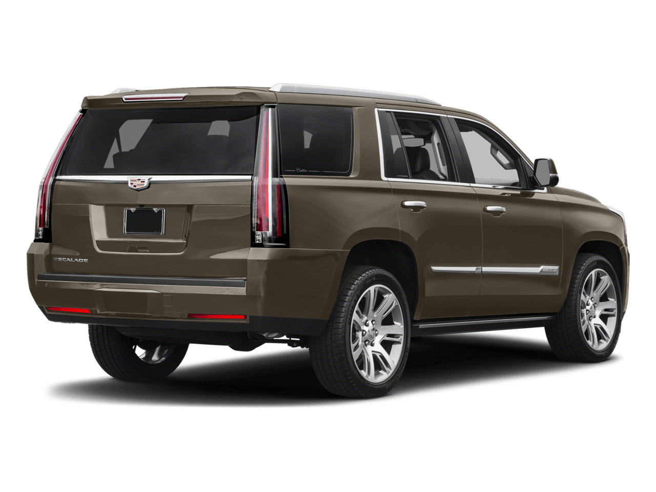 2018 Cadillac Escalade Premium Luxury - Rear 3/4, facing to the right