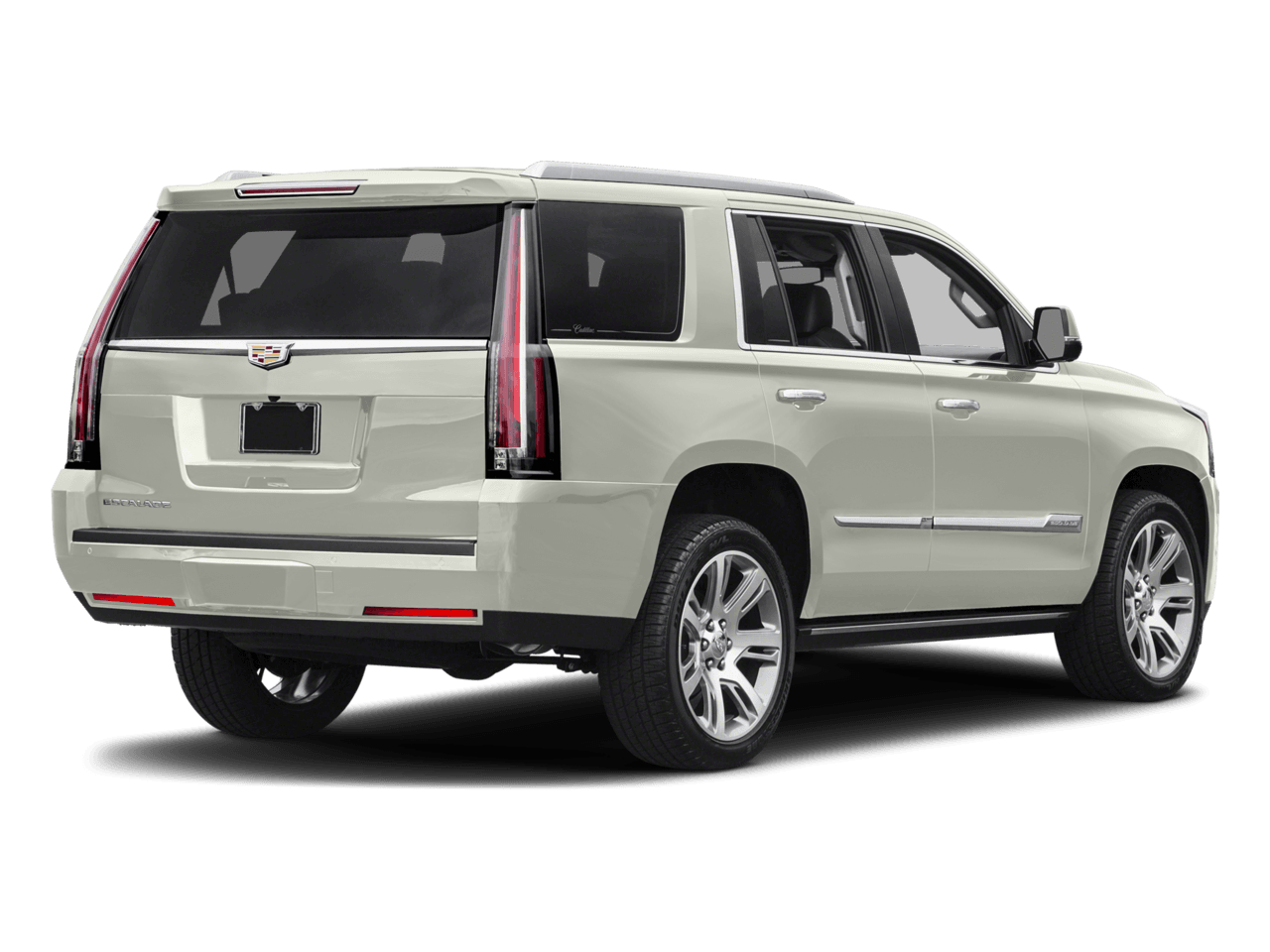 2018 Cadillac Escalade Premium Luxury - Rear 3/4, facing to the right