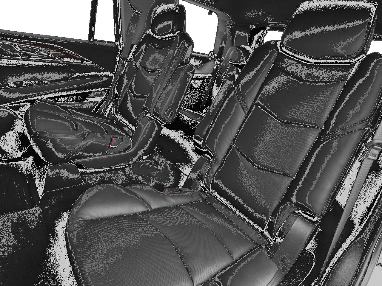 2018 Cadillac Escalade Premium Luxury - Interior Rear seats
