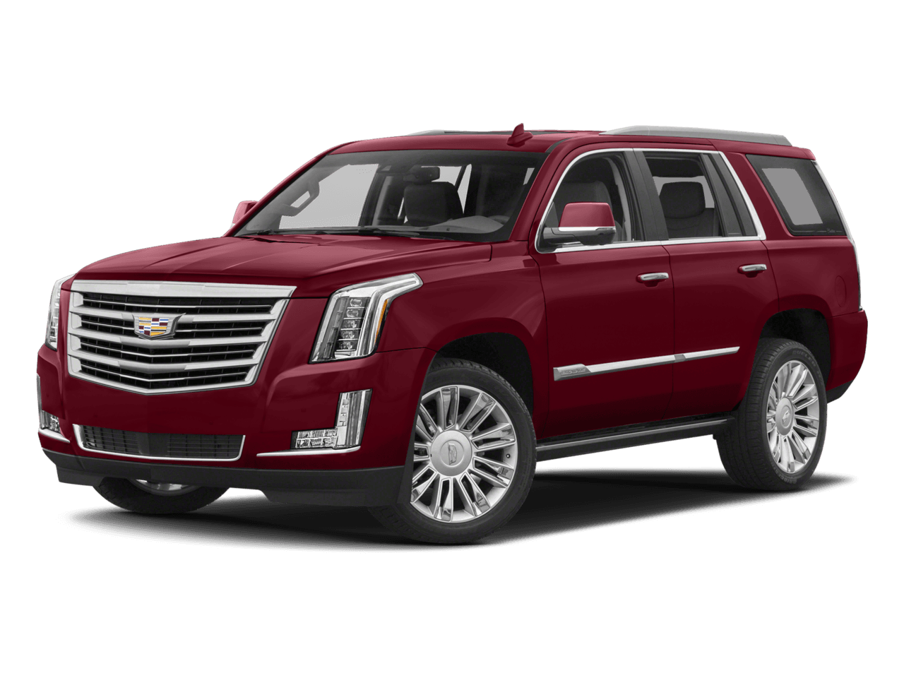 2018 Cadillac Escalade Platinum - Front 3/4, facing to the left
