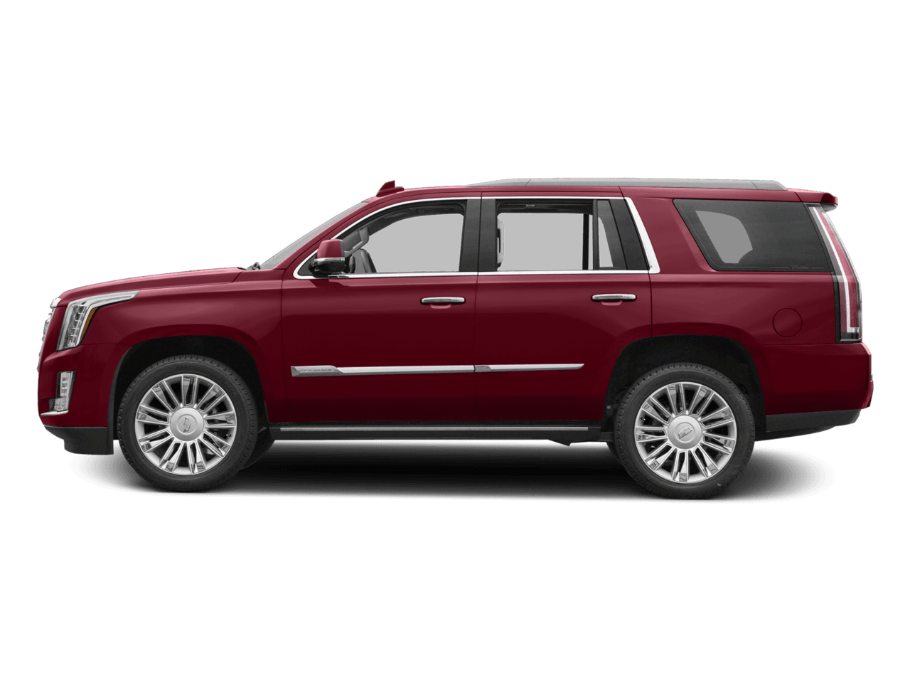 2018 Cadillac Escalade Platinum - Profile, facing to the left