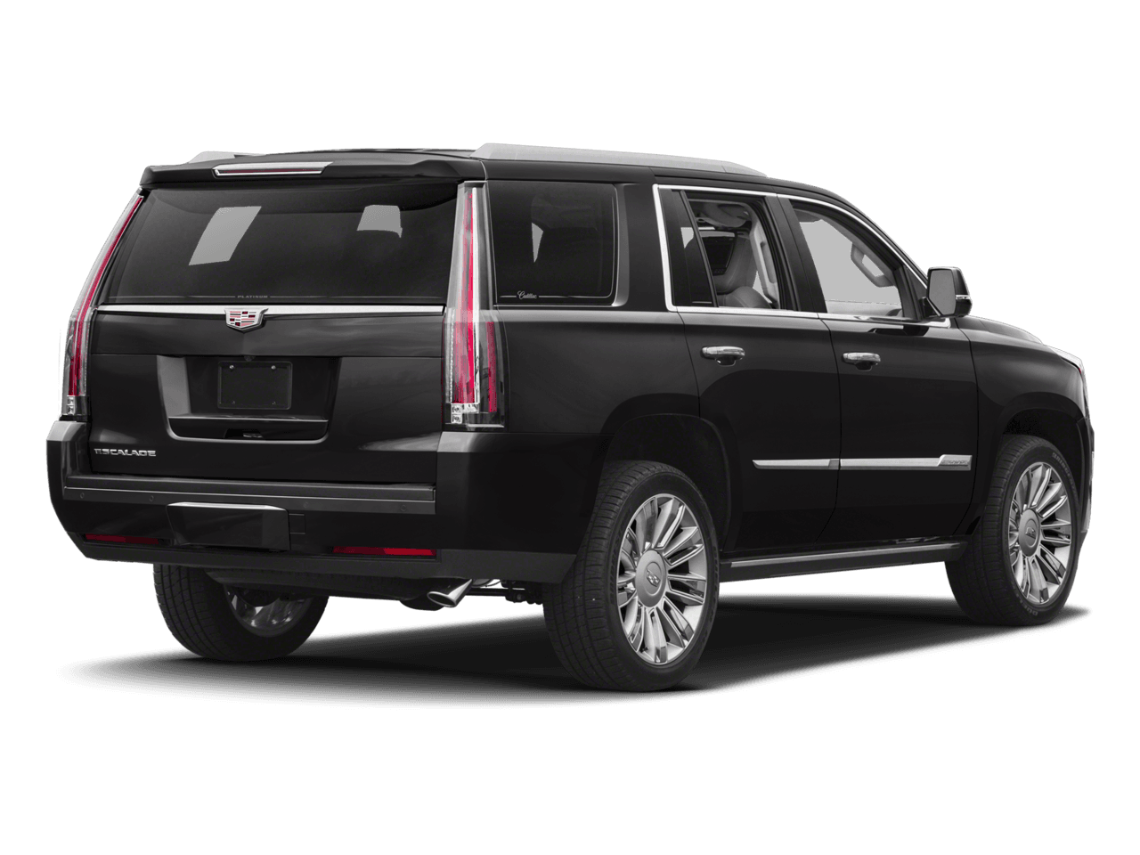 2018 Cadillac Escalade Platinum - Rear 3/4, facing to the right