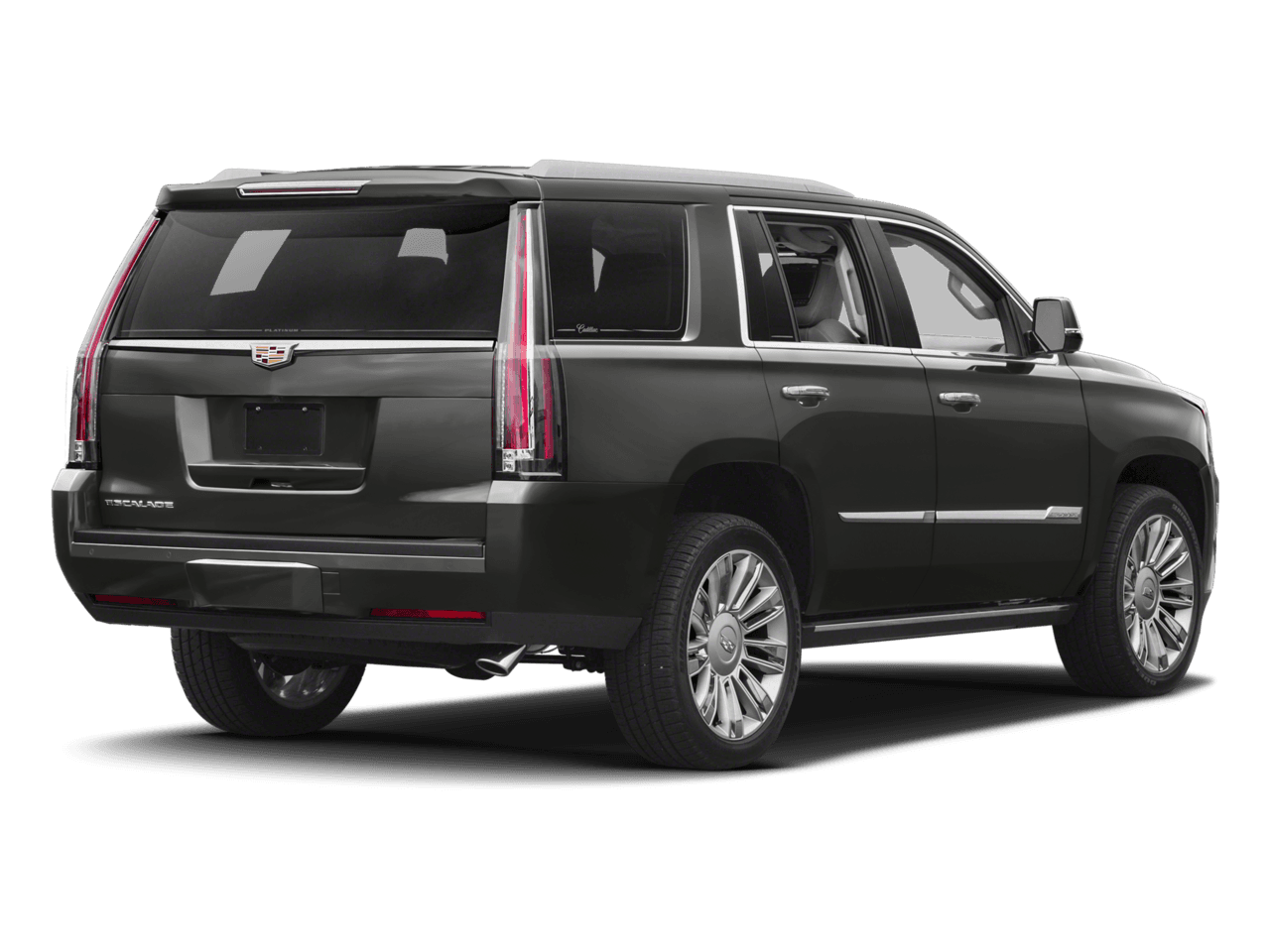 2018 Cadillac Escalade Platinum - Rear 3/4, facing to the right