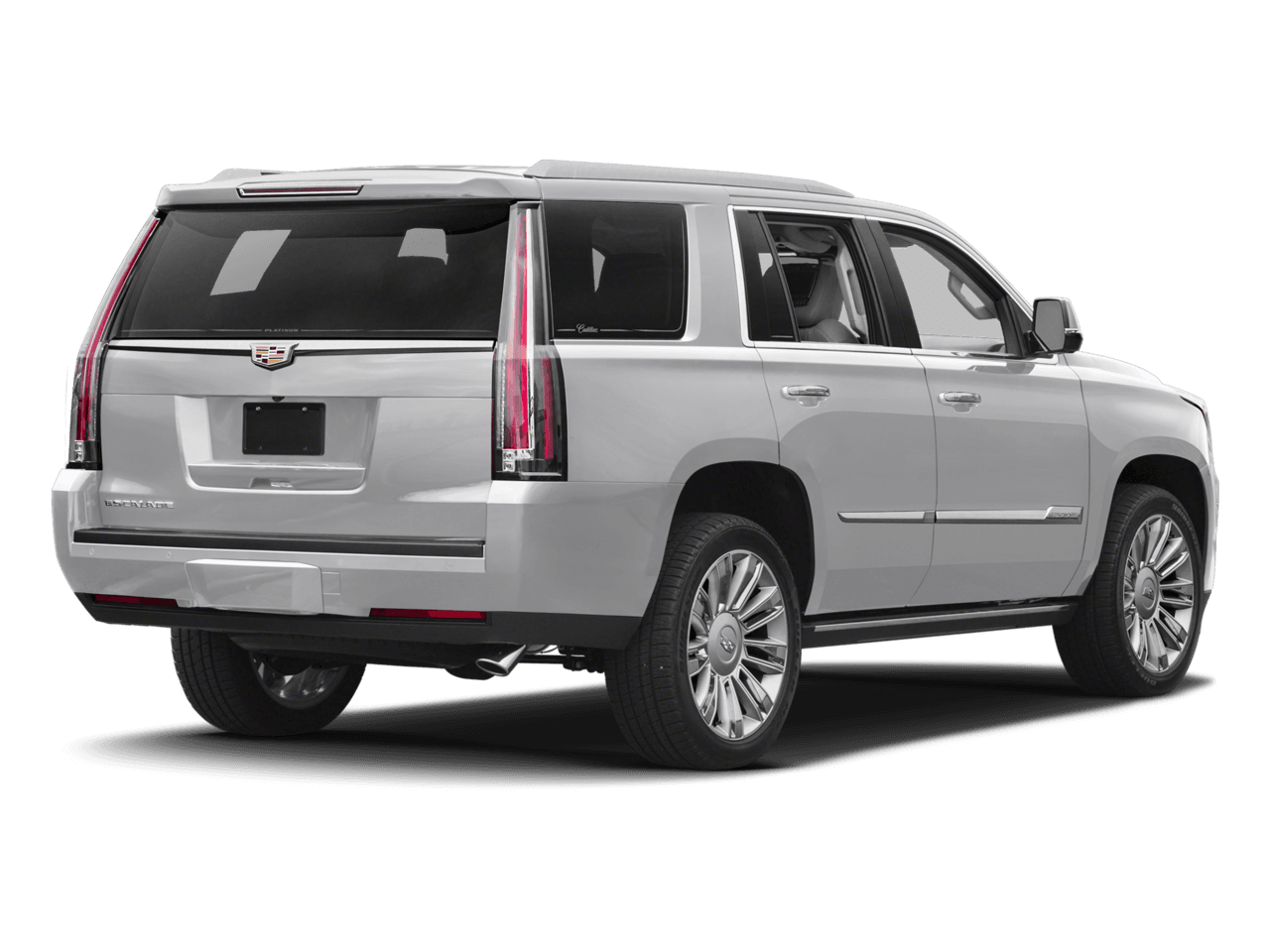 2018 Cadillac Escalade Platinum - Rear 3/4, facing to the right