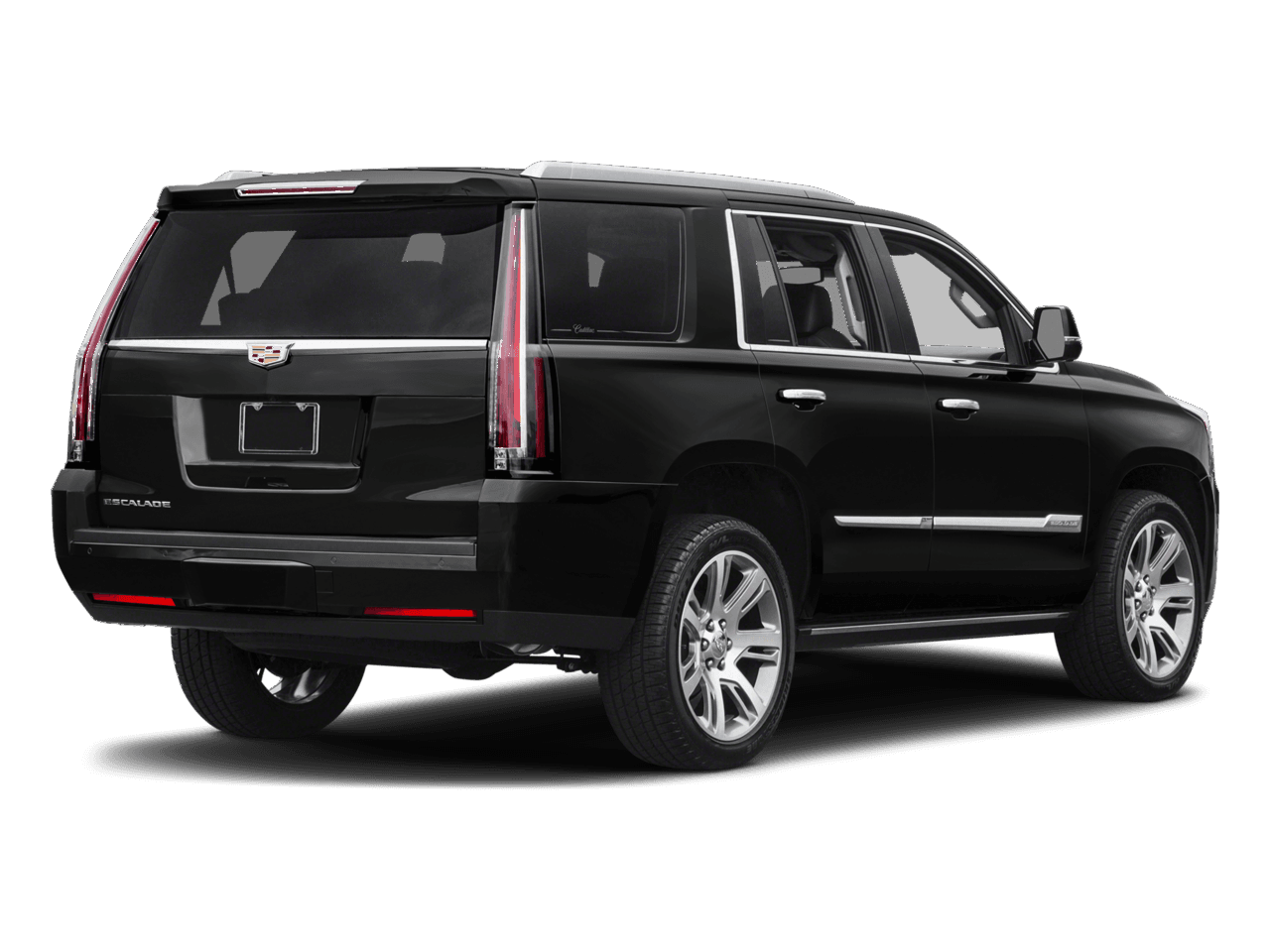 2018 Cadillac Escalade Premium Luxury - Rear 3/4, facing to the right