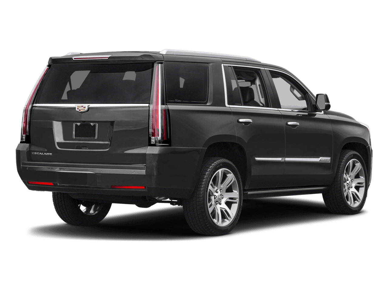 2018 Cadillac Escalade Premium Luxury - Rear 3/4, facing to the right