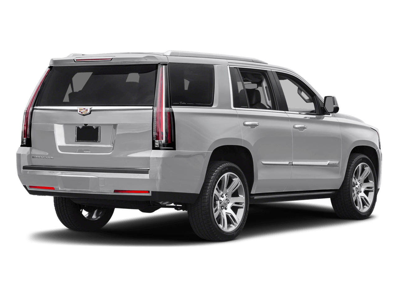 2018 Cadillac Escalade Premium Luxury - Rear 3/4, facing to the right