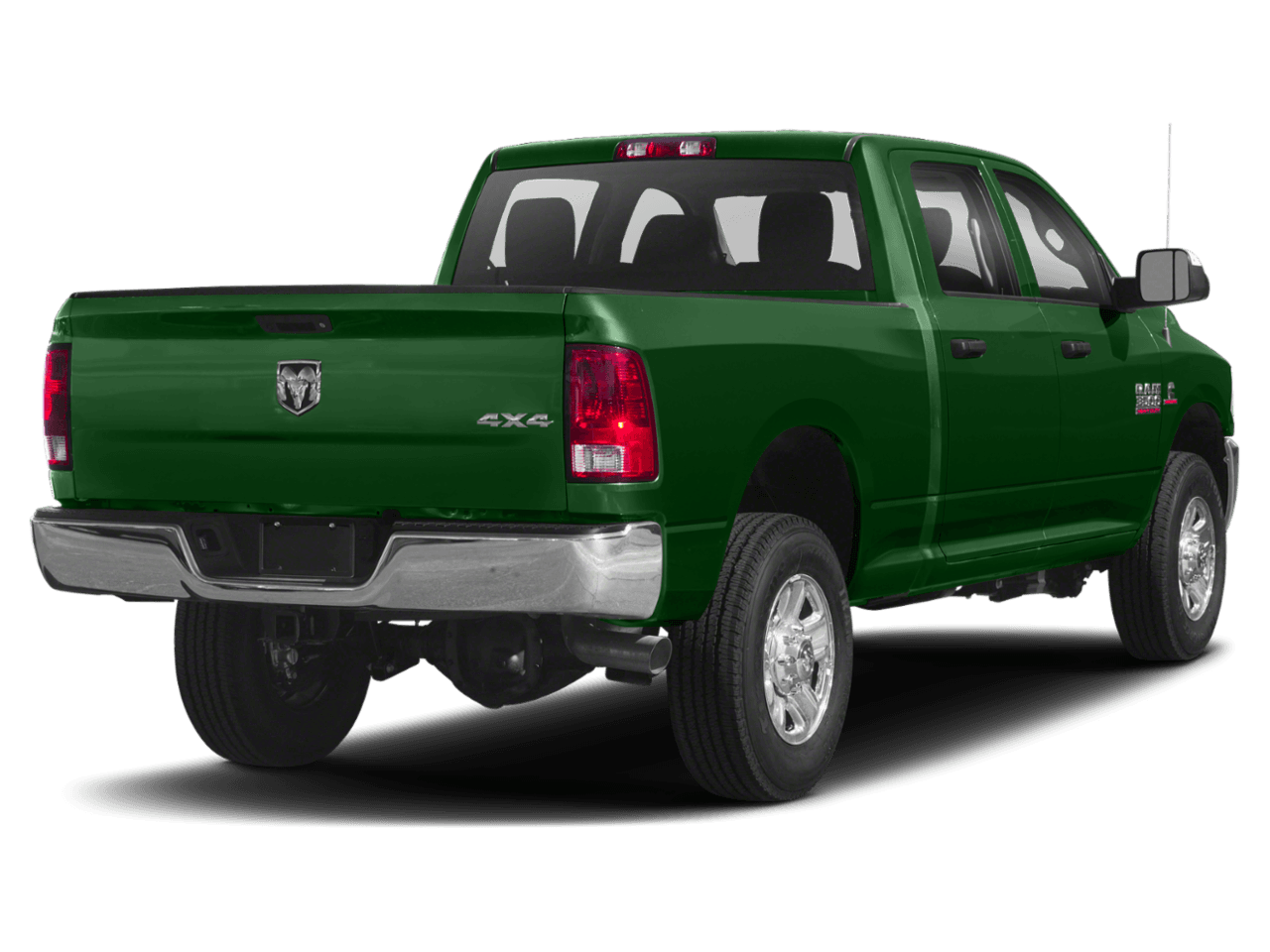 2018 Ram 3500 Big Horn - Rear 3/4, facing to the right