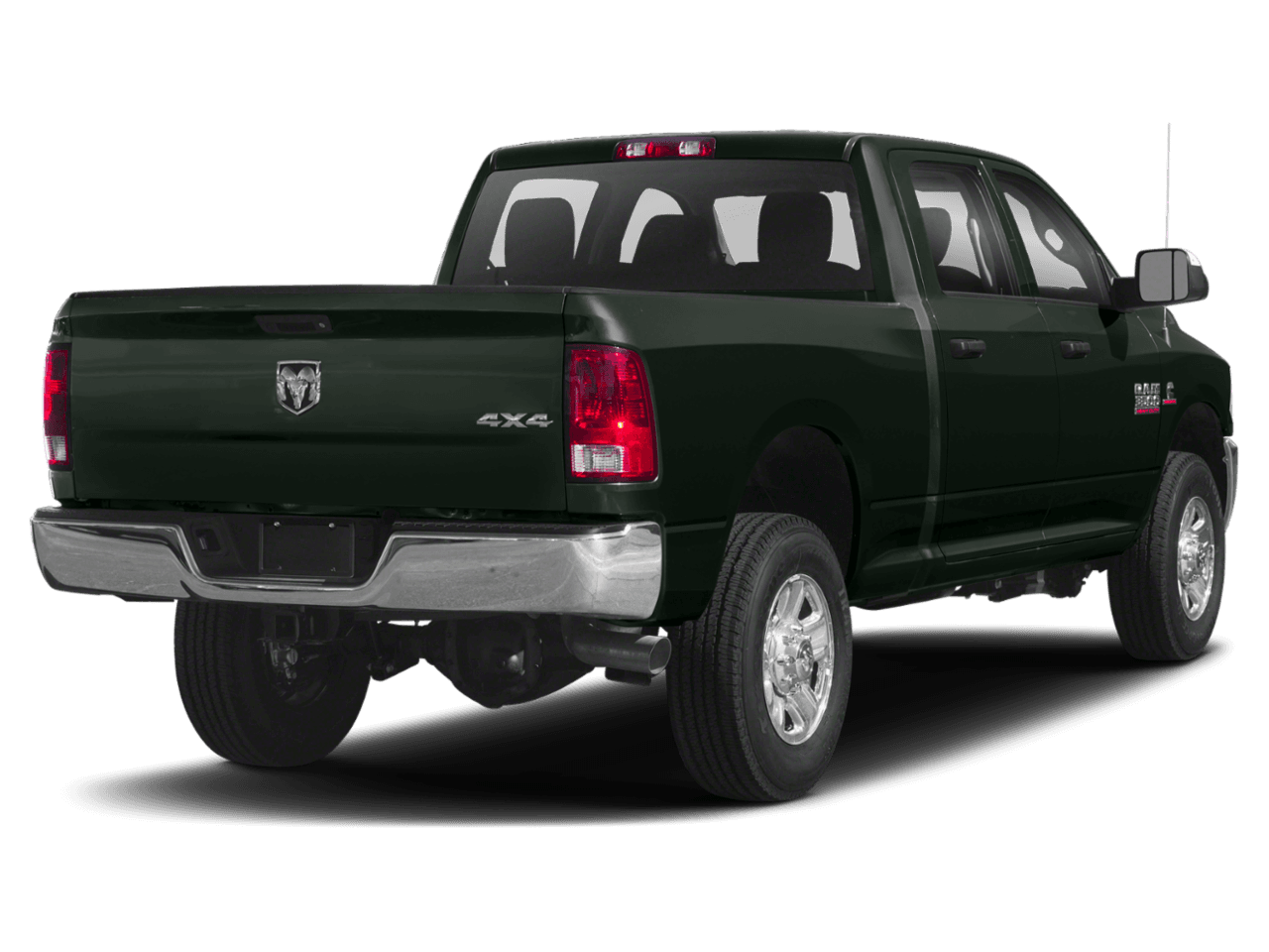 2018 Ram 3500 Big Horn - Rear 3/4, facing to the right