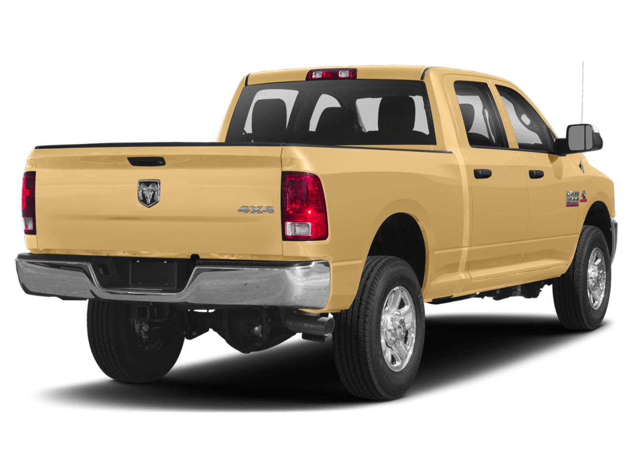 2018 Ram 3500 Big Horn - Rear 3/4, facing to the right