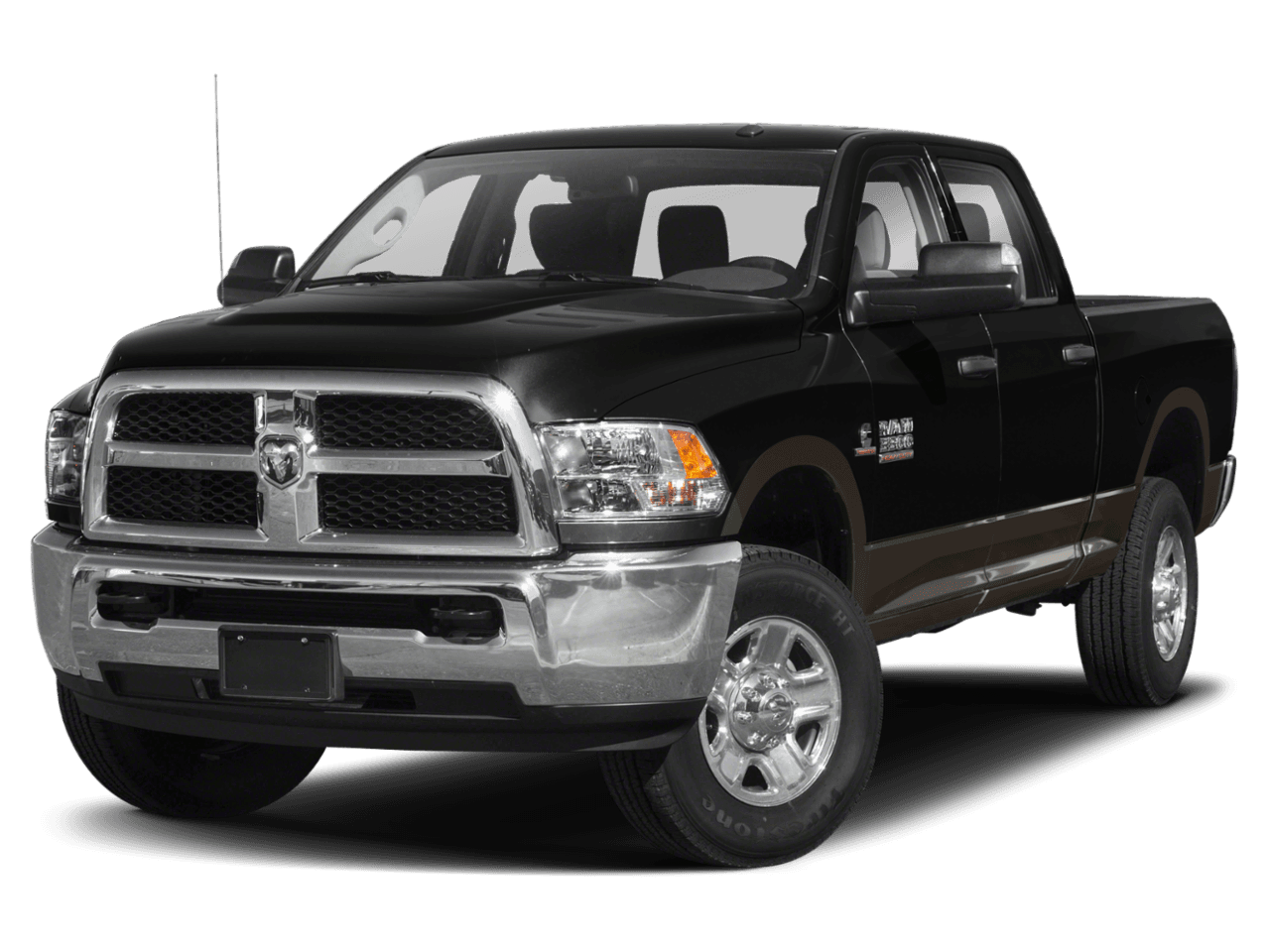 2018 Ram 3500 Laramie Longhorn - Front 3/4, facing to the left