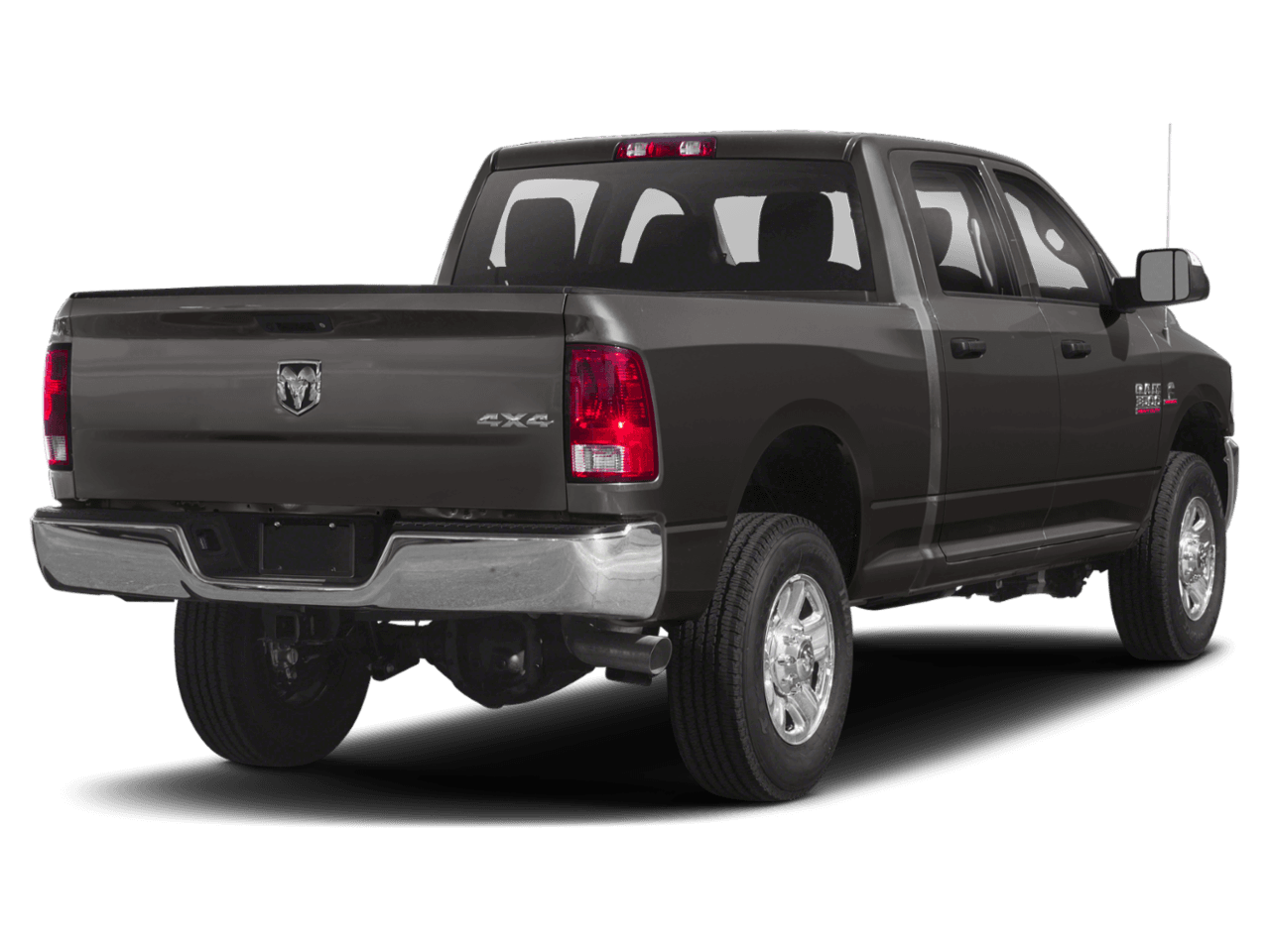 2018 Ram 3500 Laramie Longhorn - Rear 3/4, facing to the right