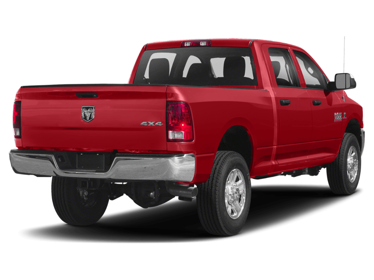 2018 Ram 3500 Lone Star - Rear 3/4, facing to the right