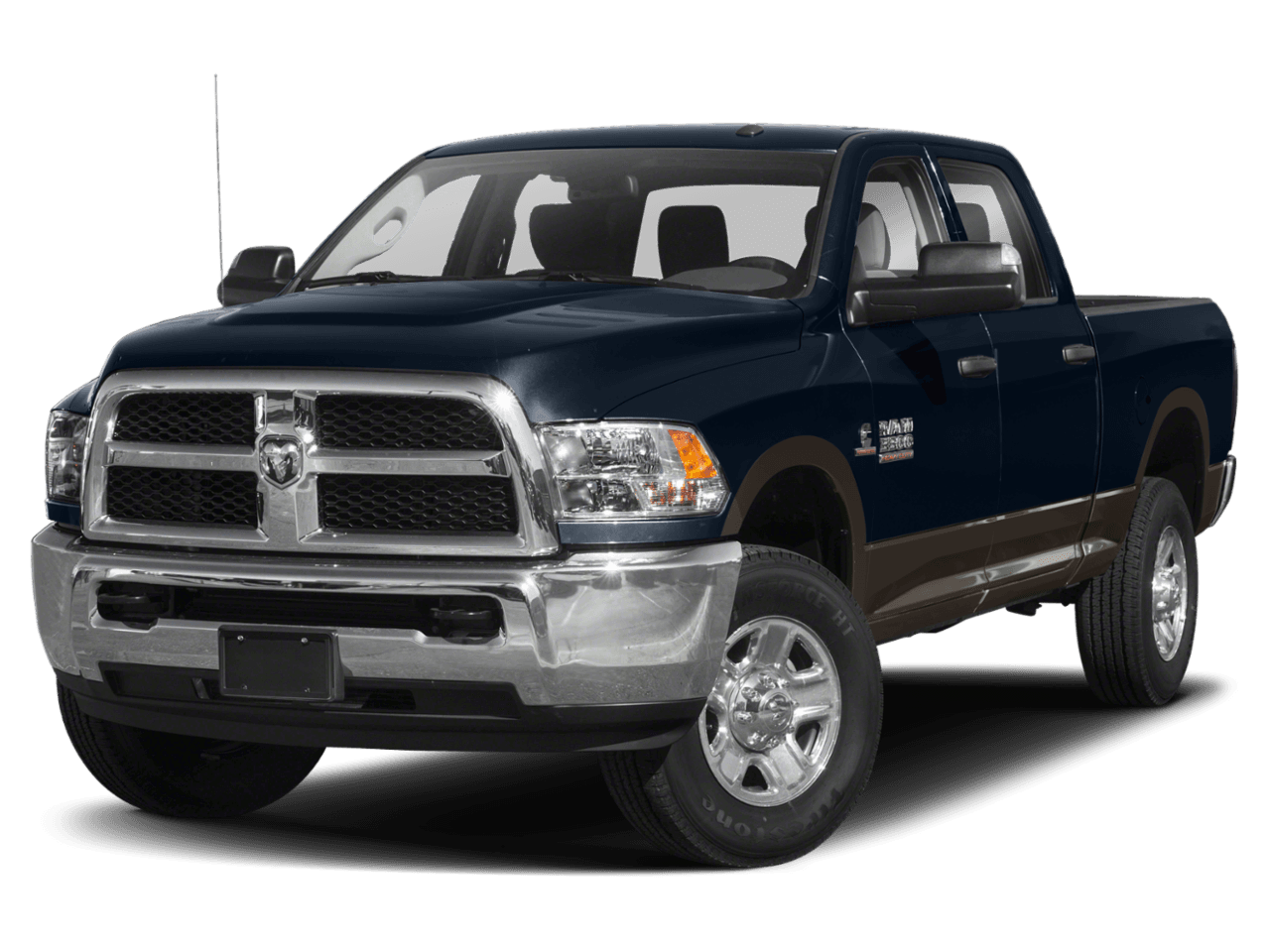 2018 Ram 3500 Laramie Longhorn - Front 3/4, facing to the left