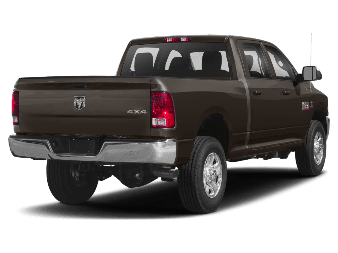 2018 Ram 3500 Laramie Longhorn - Rear 3/4, facing to the right