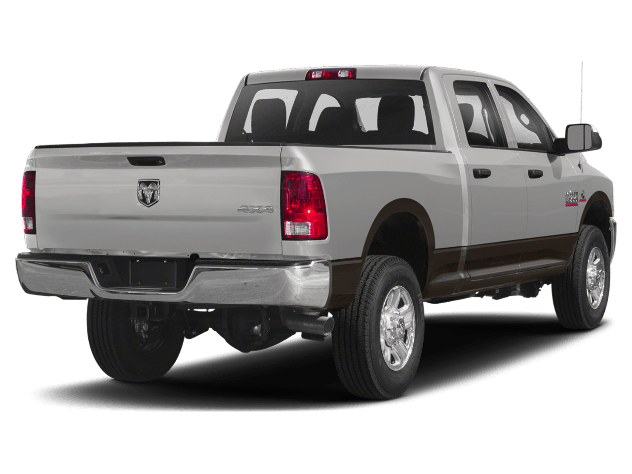2018 Ram 3500 Laramie Longhorn - Rear 3/4, facing to the right