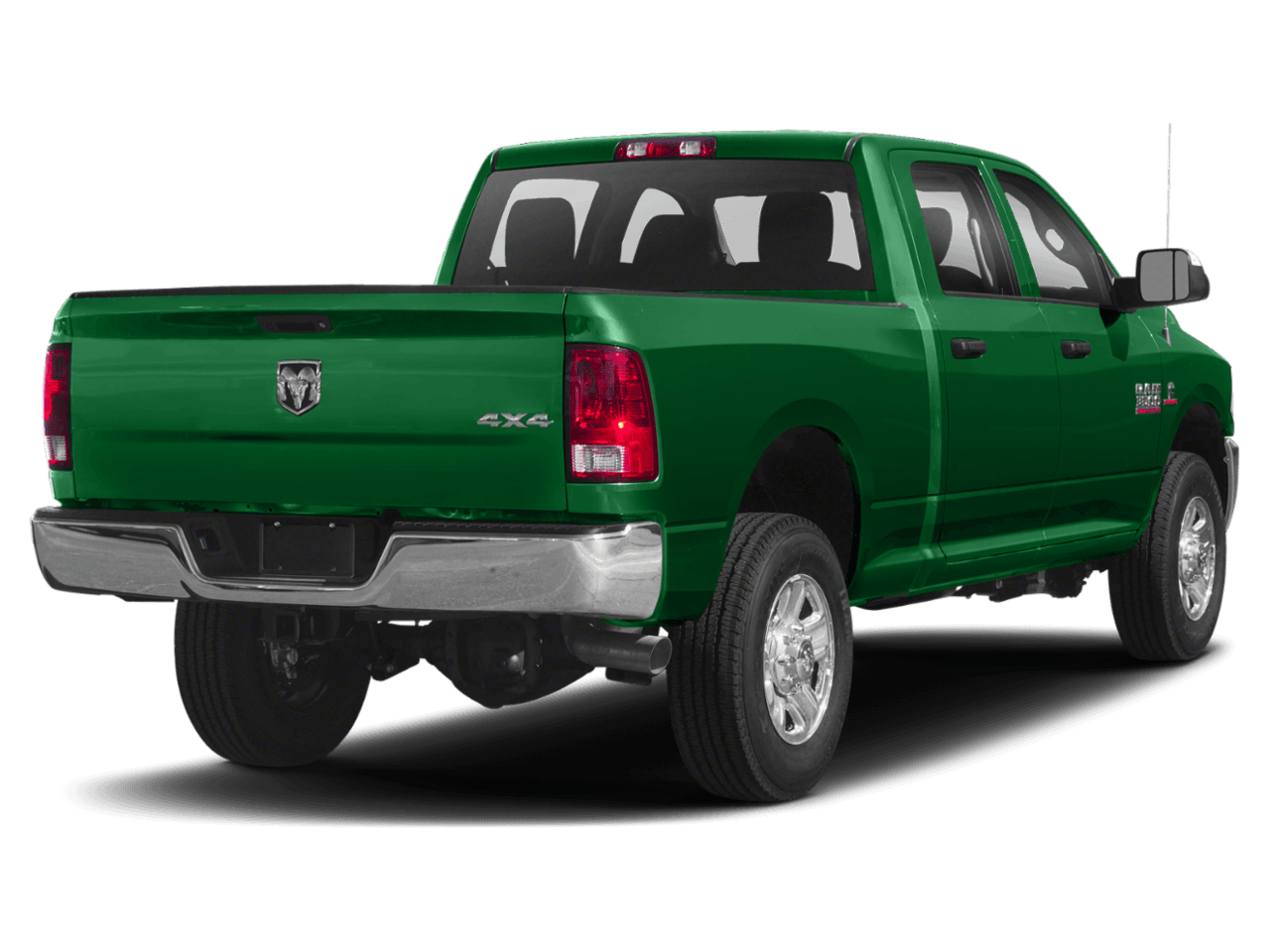 2018 Ram 3500 Big Horn - Rear 3/4, facing to the right