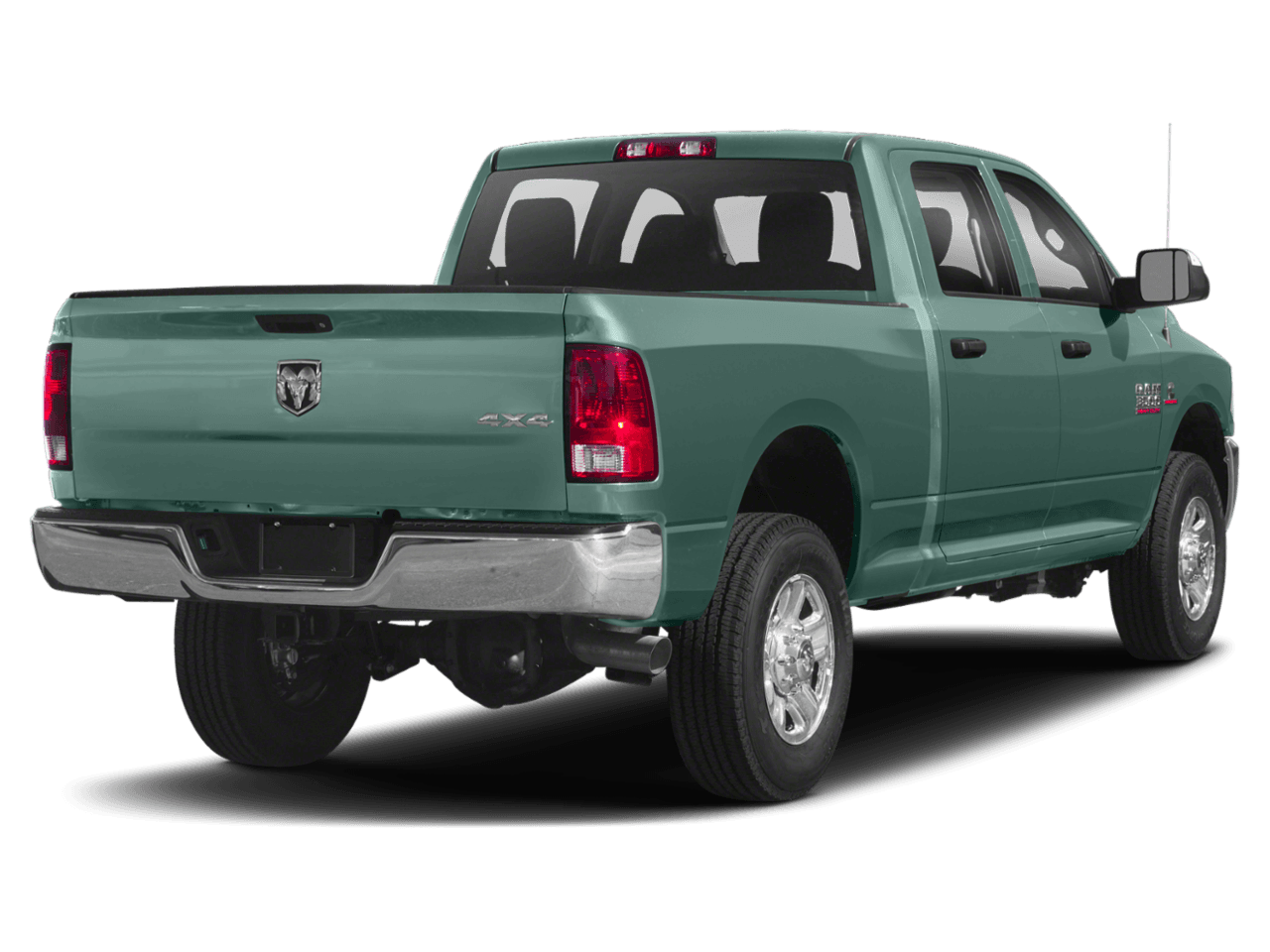 2018 Ram 3500 Big Horn - Rear 3/4, facing to the right