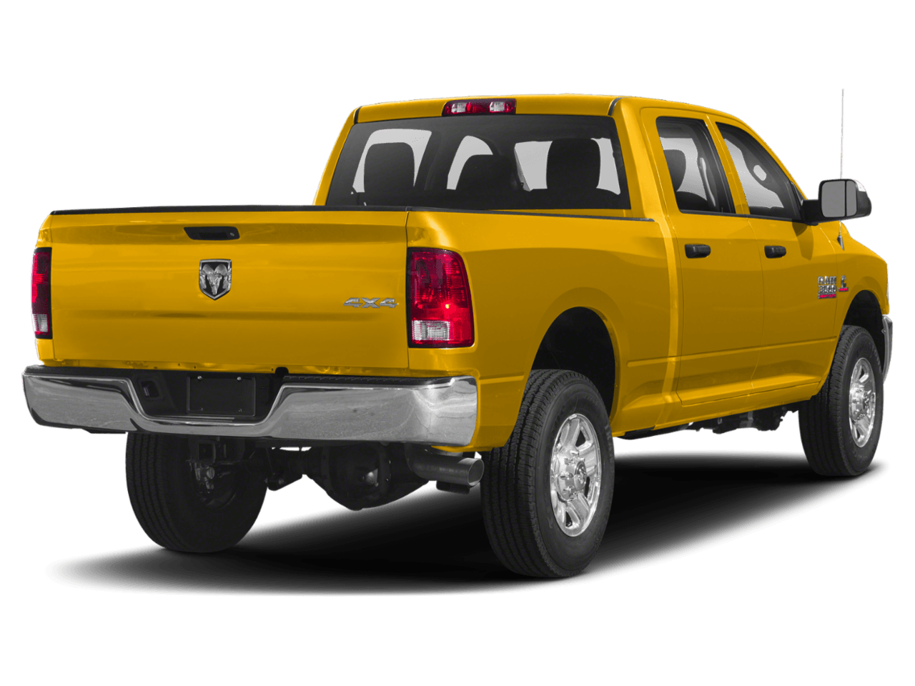 2018 Ram 3500 Big Horn - Rear 3/4, facing to the right