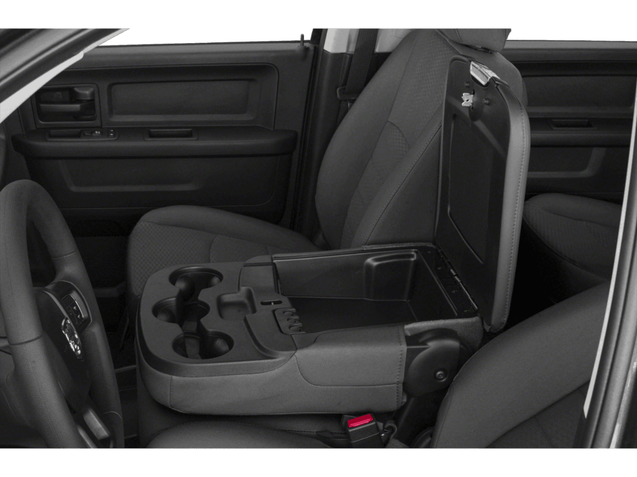 2018 Ram 3500 Laramie Longhorn - Interior Center Storage Console