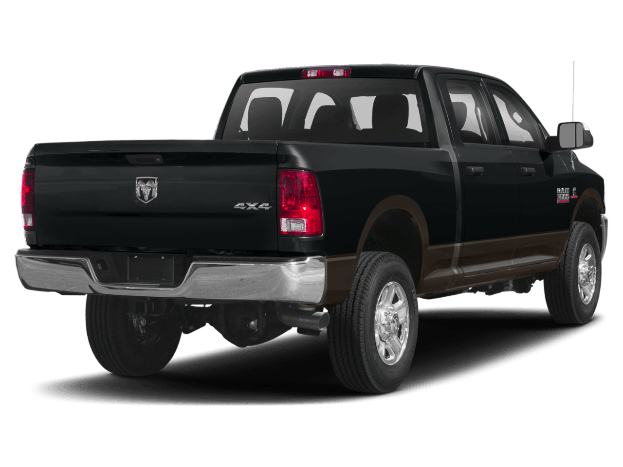 2018 Ram 3500 Laramie Longhorn - Rear 3/4, facing to the right