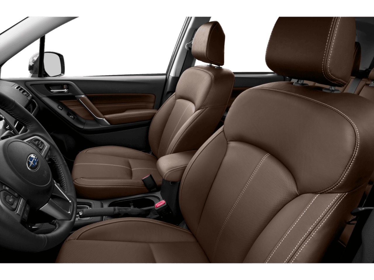 2018 Subaru Forester Touring - Interior Driver's Side with Door Open, Front Seat Feature