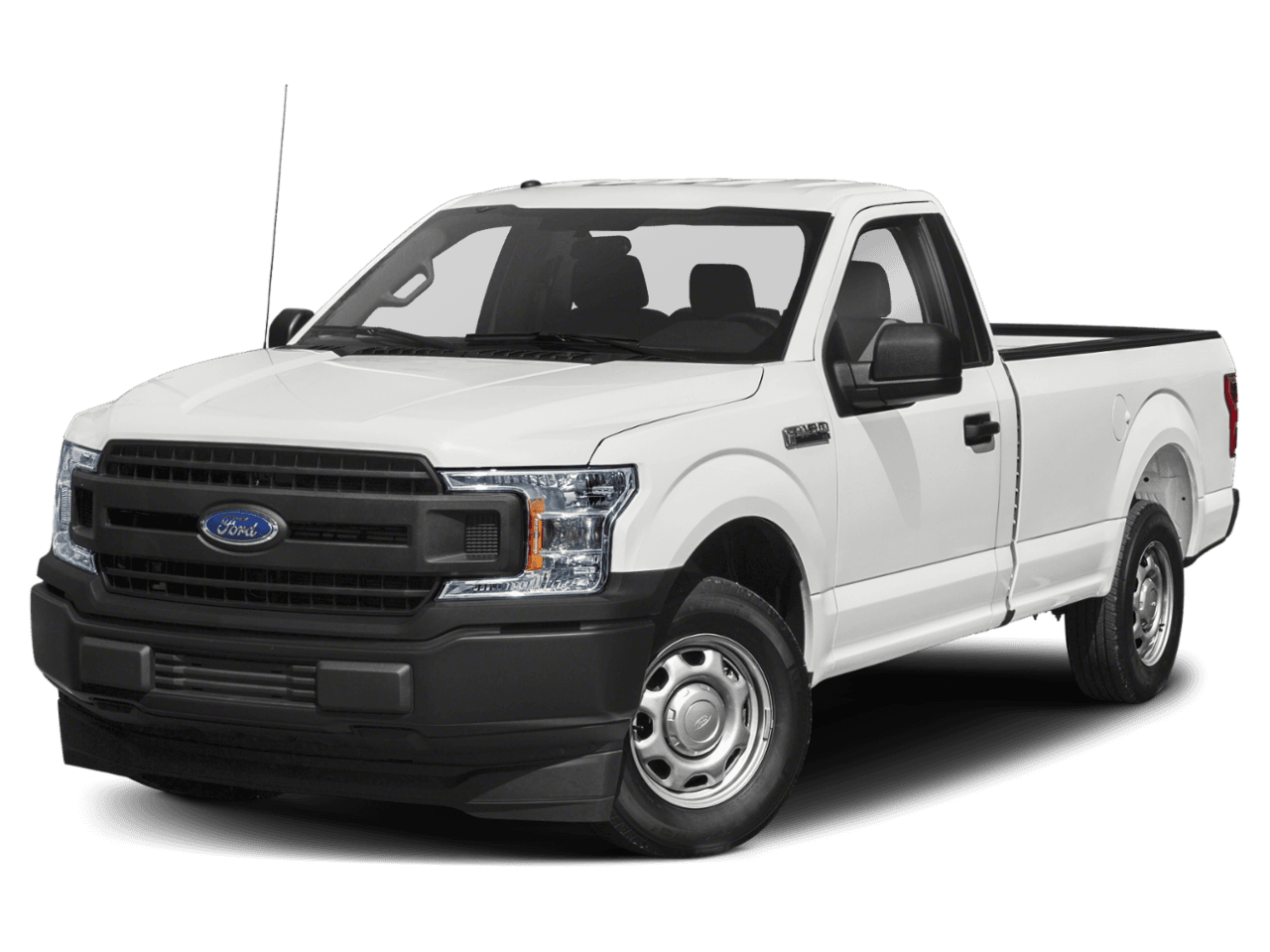 2018 Ford F-150 XL 2WD Reg Cab 6.5' Box - Front 3/4, facing to the left