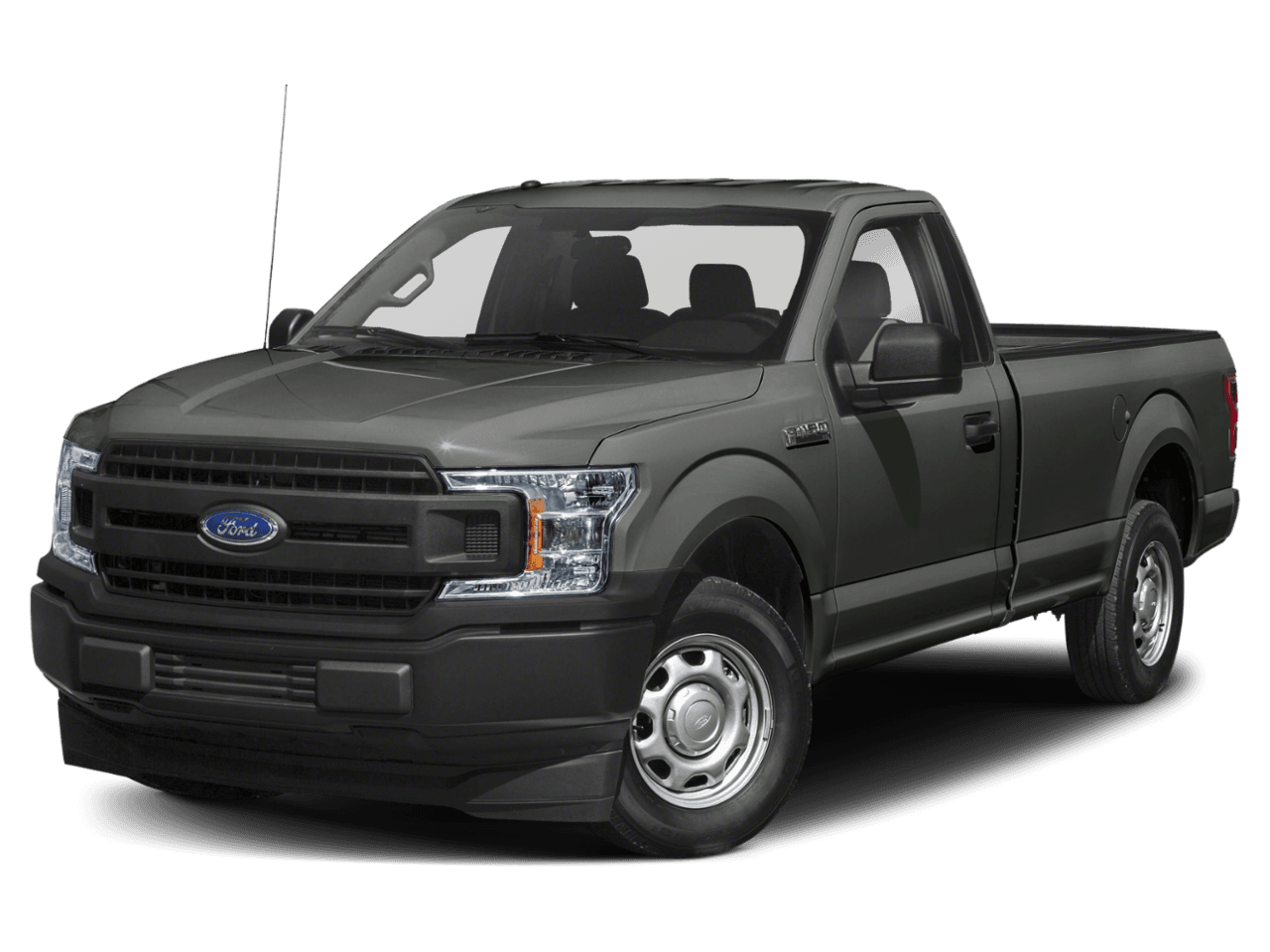 2018 Ford F-150 XL 4WD Reg Cab 6.5' Box - Front 3/4, facing to the left