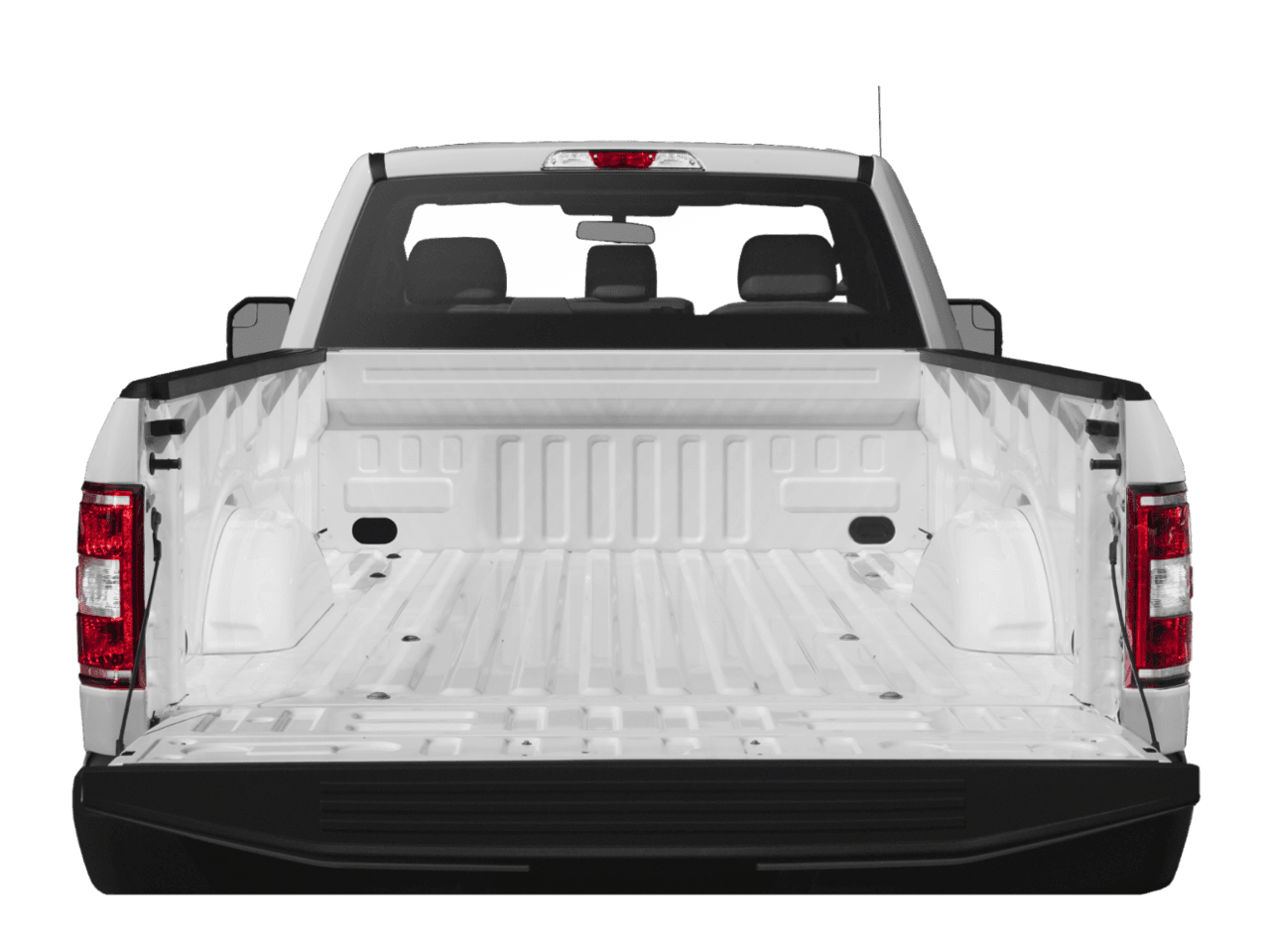 2018 Ford F-150 XL 4WD Reg Cab 6.5' Box - Interior Trunk with Hatch Open Feature