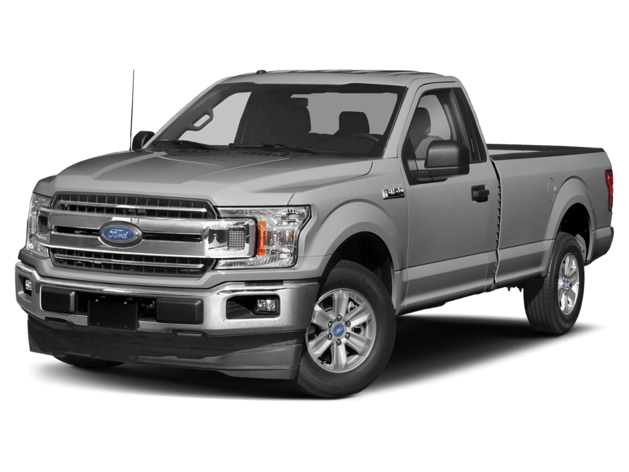 2018 Ford F-150 XLT 4WD Reg Cab 6.5' Box - Front 3/4, facing to the left