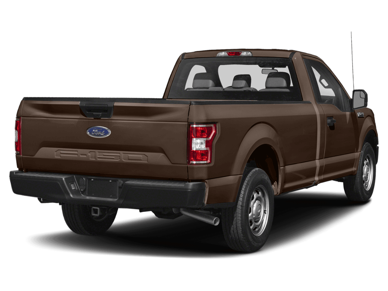 2018 Ford F-150 XL 2WD Reg Cab 8' Box - Rear 3/4, facing to the right