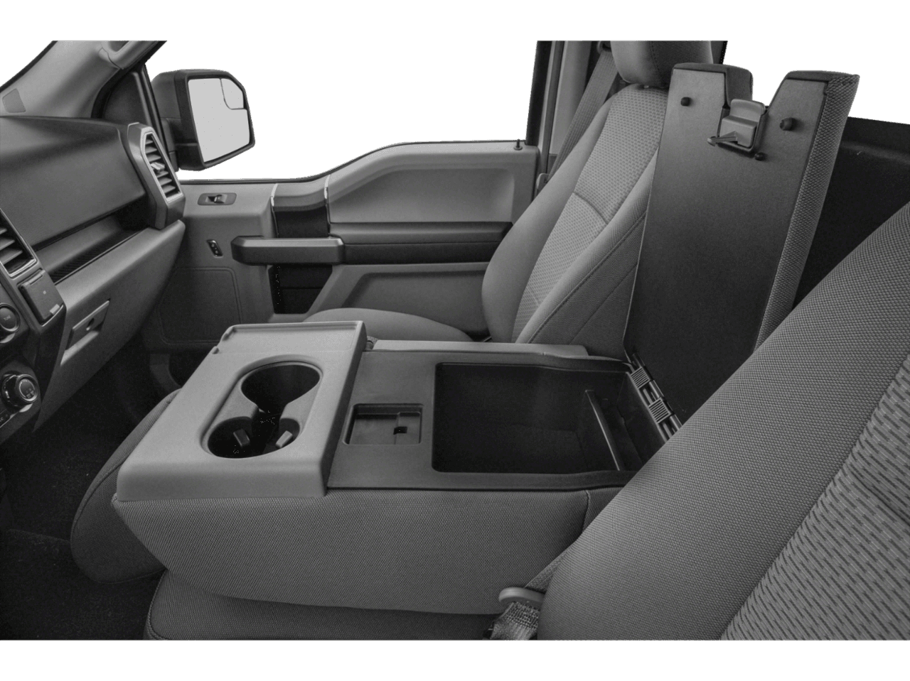2018 Ford F-150 XLT 2WD Reg Cab 8' Box - Interior Center Storage Console