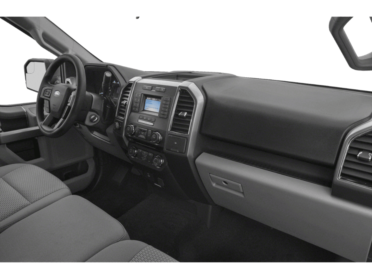2018 Ford F-150 XLT 2WD Reg Cab 8' Box - Interior Passenger Dash
