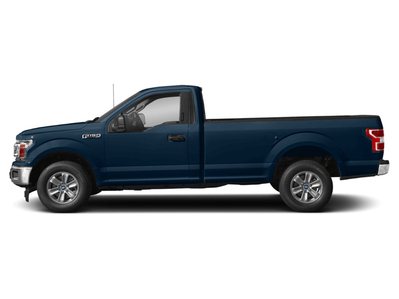 2018 Ford F-150 XLT 2WD Reg Cab 8' Box - Profile, facing to the left