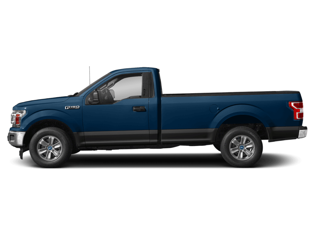 2018 Ford F-150 XLT 2WD Reg Cab 8' Box - Profile, facing to the left