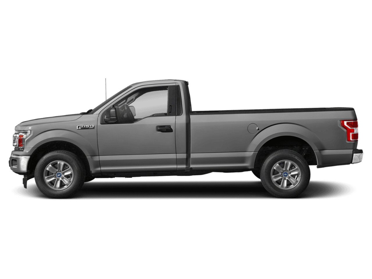 2018 Ford F-150 XLT 2WD Reg Cab 8' Box - Profile, facing to the left